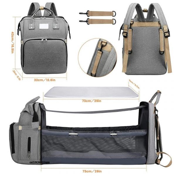 Sac à langer Portable pour bébé, lit de voyage