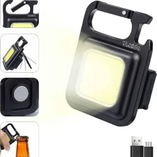 Lampe Led porte clef rechargeable Portable Multifonctionnelle