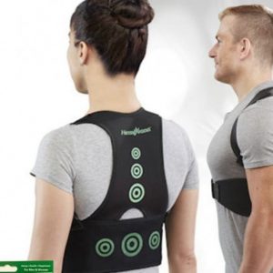 Correcteur De Posture – Soutien Dorsal – Noir/Vert