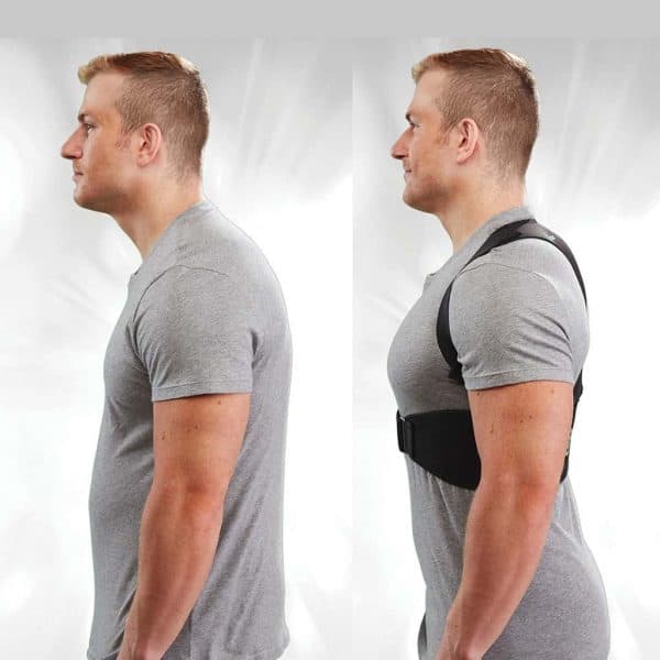 Correcteur De Posture – Soutien Dorsal – Noir/Vert