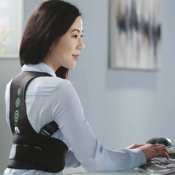 Correcteur De Posture – Soutien Dorsal – Noir/Vert