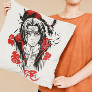 Coussin ouate anime Uchiha Itachi 45 x 45 cm