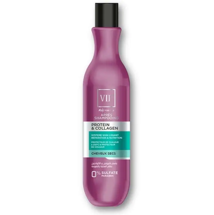 Apres Shampoing Protein&Collagen Cheveux Secs 500 ml