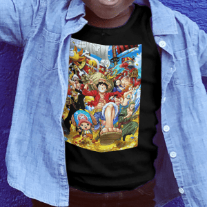 T-shirt Monkey D Luffy pour enfant