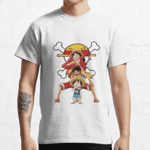 Tee shirt Luffy enfant et ado