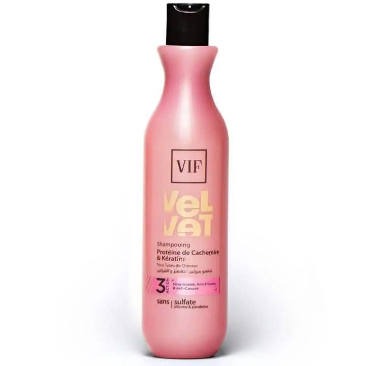 Shampooing Velvet Tous Types De Cheveux 500ml