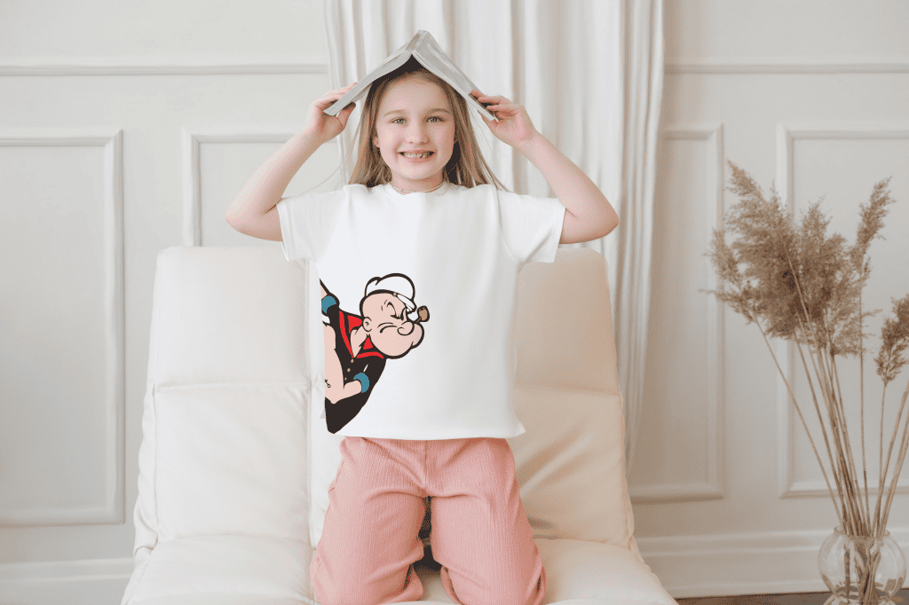 T-shirt pour enfant Popeye le marin T-shirt pour enfant Popeye le marin