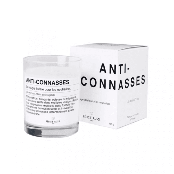 Bougie parfumée ANTI-CONNASSES