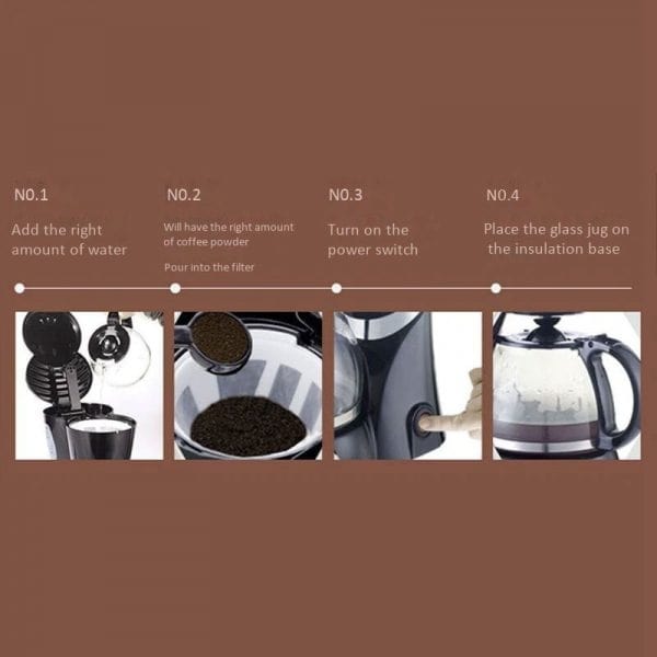 CAFETIÈRE ELECTRIQUE A FILTRE MIXSTAR