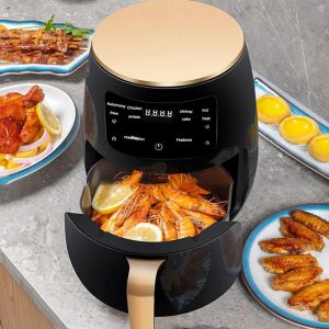 Friteuse à Air Chaud Silver Crest - Sans Huile - 8 L, 2400 W