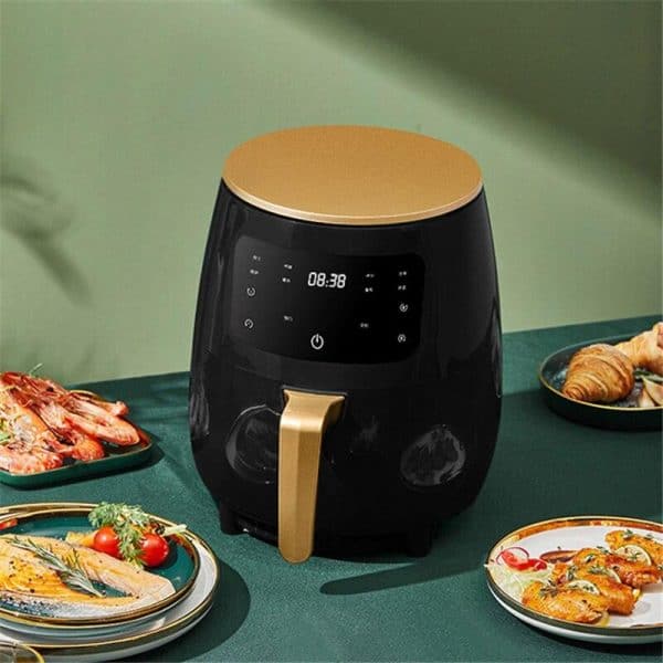 Friteuse à Air Chaud Silver Crest - Sans Huile - 8 L, 2400 W
