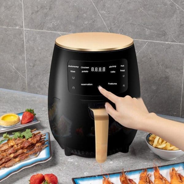 Friteuse à Air Chaud Silver Crest - Sans Huile - 8 L, 2400 W