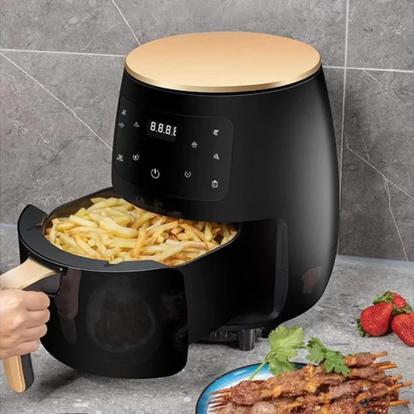 Friteuse à Air Chaud Silver Crest - Sans Huile - 8 L, 2400 W