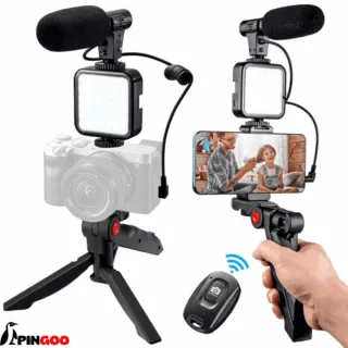 Un kit de microphone vidéo pour smartphone est un ensemble d'accessoires conçus pour améliorer la qualité audio lors de l'enregistrement de vidéos sur un smartphone. Ces kits sont particulièrement utiles pour les créateurs de contenu, les vloggers, les cinéastes amateurs et toute personne cherchant à améliorer l'audio de ses vidéos réalisées avec un smartphone.
