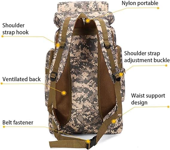 Sac à Dos de Randonnée 80L