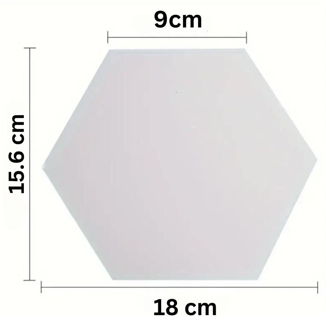 Miroirs Acryliques Hexagonaux