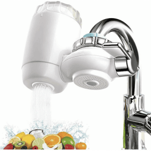 Système de Filtration à Eau pour Robinet - Filtration à 5 Couches - Mode Double Sortie