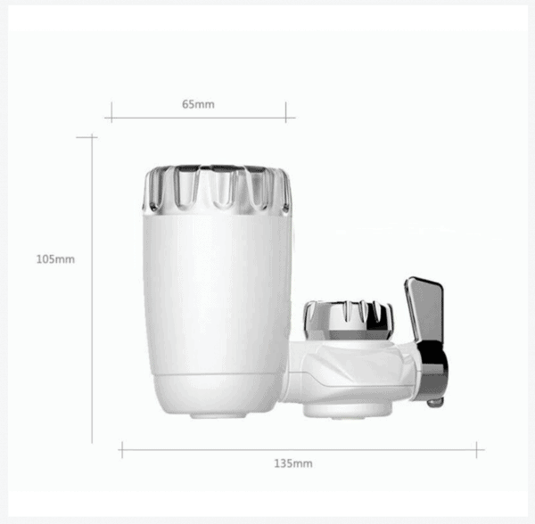 Système de Filtration à Eau pour Robinet - Filtration à 5 Couches - Mode Double Sortie
