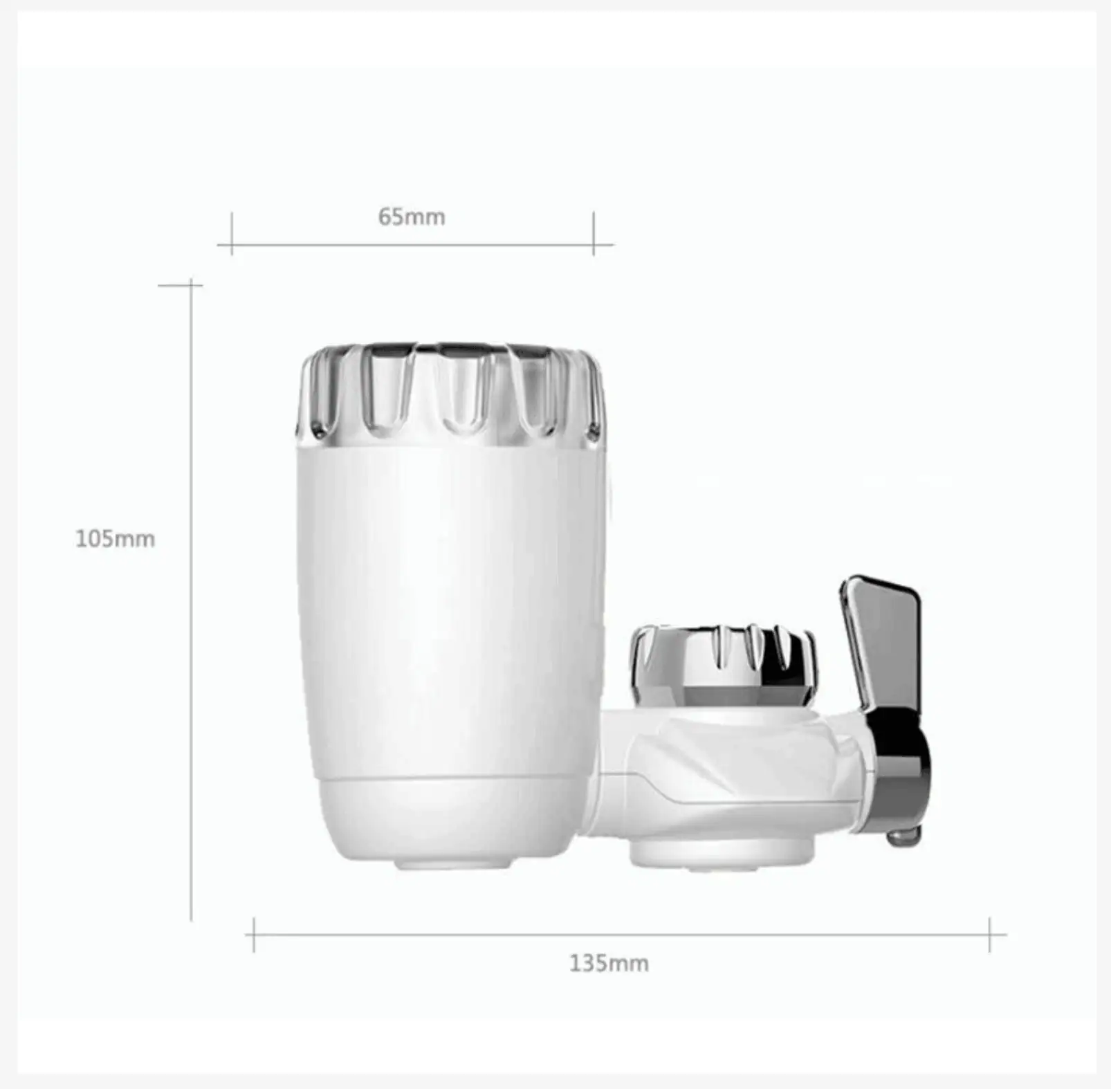Système de Filtration à Eau pour Robinet - Filtration à 5 Couches - Mode Double Sortie