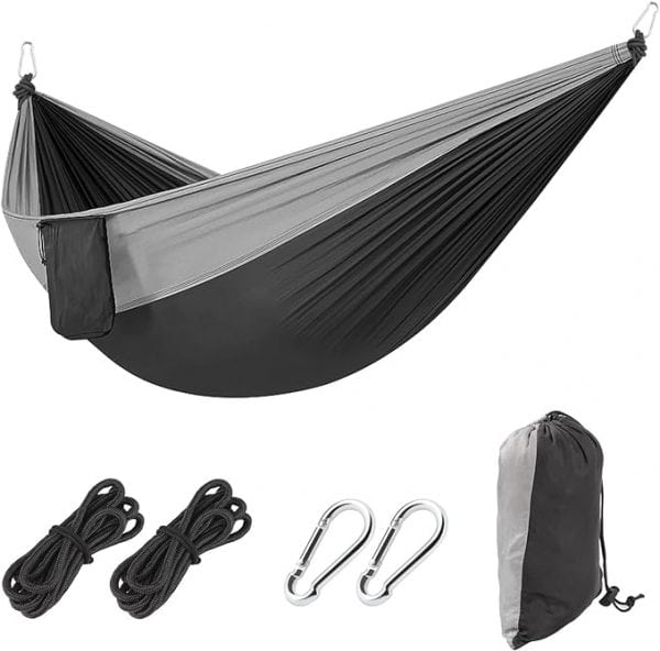 Hamac d'extérieur de Camping, Hamac Ultra-léger de Voyage Camping 200kg pour intérieur, Balcon, extérieur, Voyage, Camping, randonnée