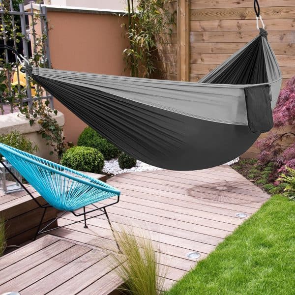 Hamac d'extérieur de Camping, Hamac Ultra-léger de Voyage Camping 200kg pour intérieur, Balcon, extérieur, Voyage, Camping, randonnée