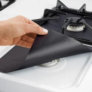 Pack de 8 Pièces de Carbone Inflammable pour Protection de Cuisinière