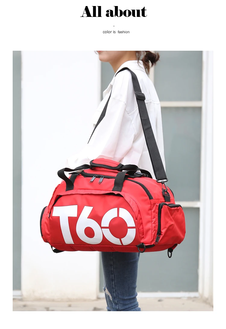 Sac T60 - Sac de sport avec compartiment à chaussures