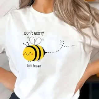 T-shirt À Don’t Worry Be Happy