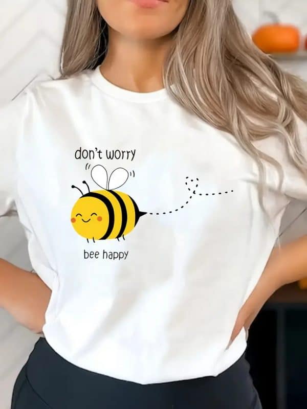 T-shirt À Don’t Worry Be Happy