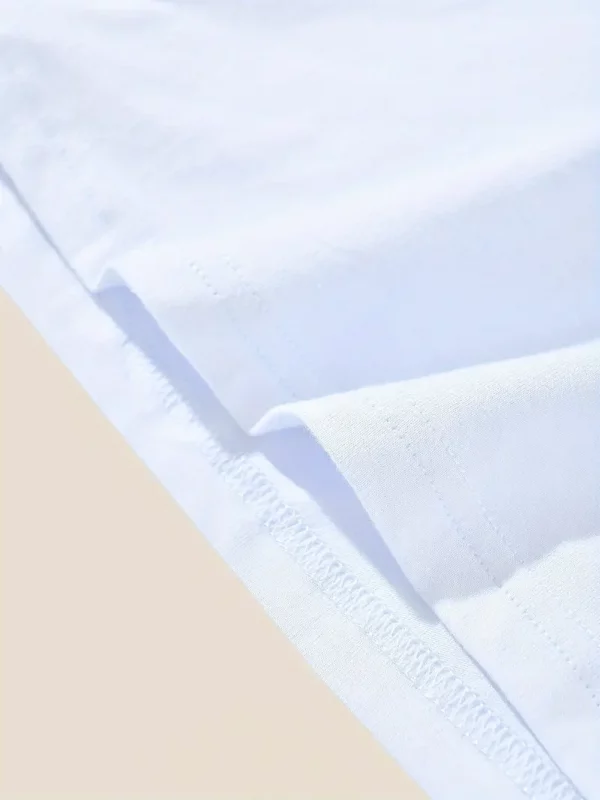 T-shirt décontracté à motif cœur