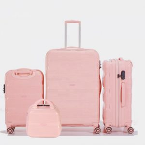 Set De 4 Valises Titou couleur saumon