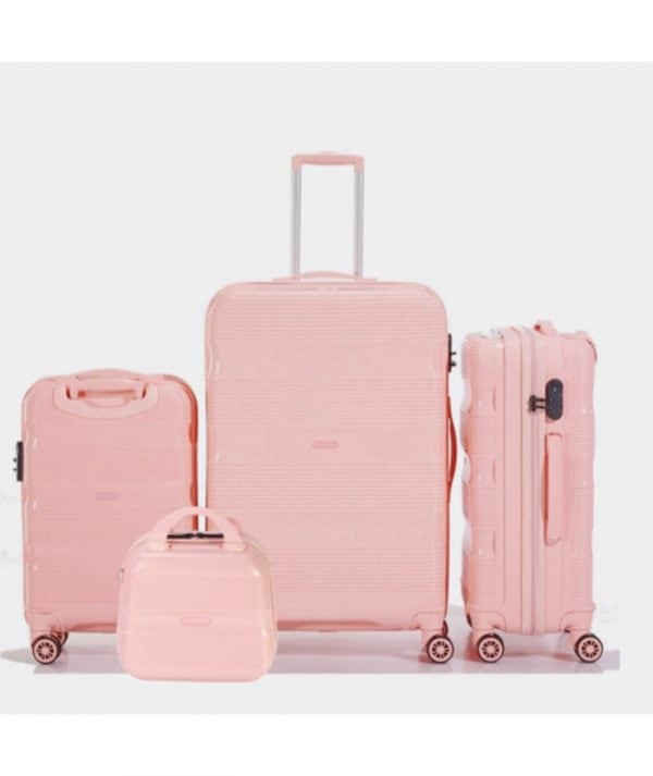 Set De 4 Valises Titou couleur saumon