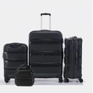 Set De 4 Valises Titou couleur noir