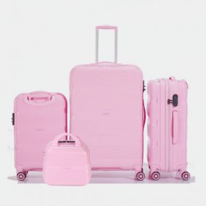 Set De 4 Valises Titou couleur Rose