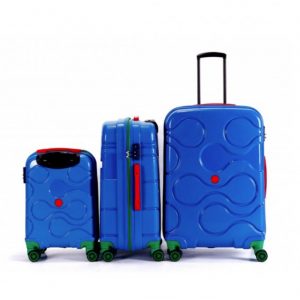 Set de 3 valises TITOU couleur Bleu