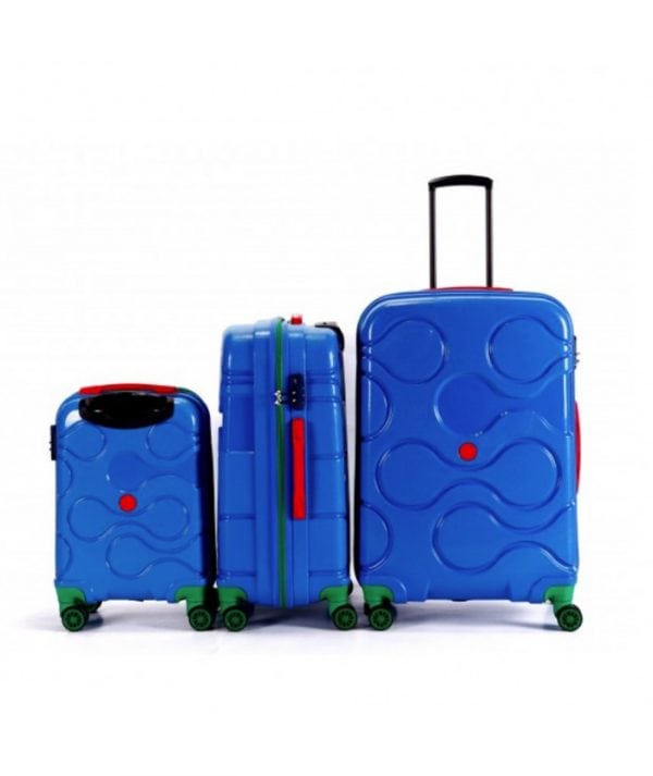 Set de 3 valises TITOU couleur Bleu