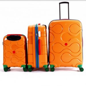 Set de 3 valises TITOU couleur Orangé
