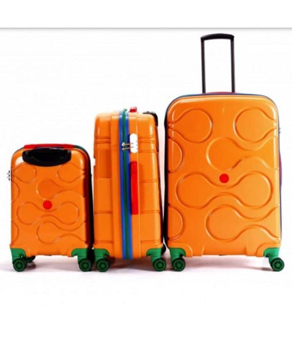 Set de 3 valises TITOU couleur Orangé