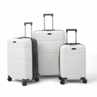 Set de 3 valises titou multicolore Blanc/Gris