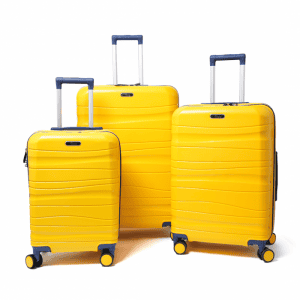Set de 3 valises titou multicolore Bleu Jaune