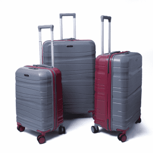 Set de 3 valises titou multicolore Gris/Bronze