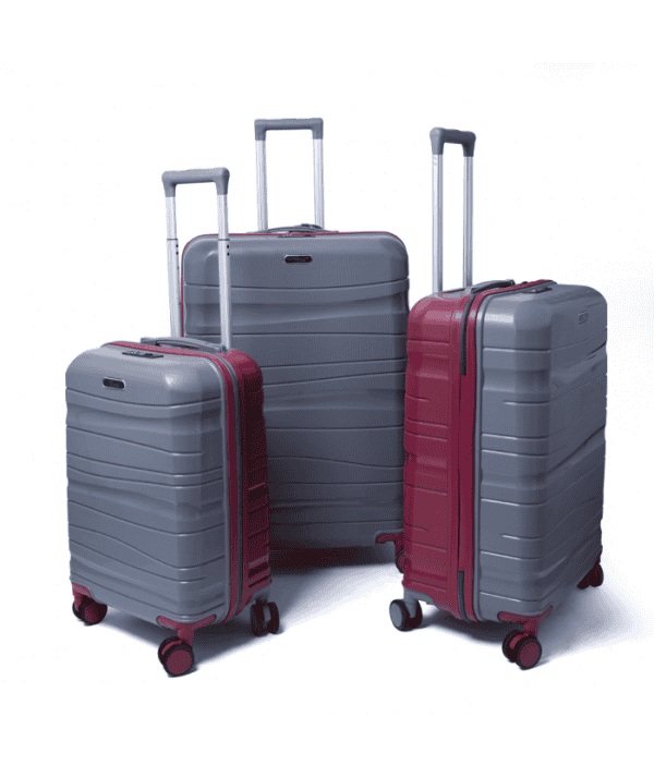 Set de 3 valises titou multicolore Gris/Bronze