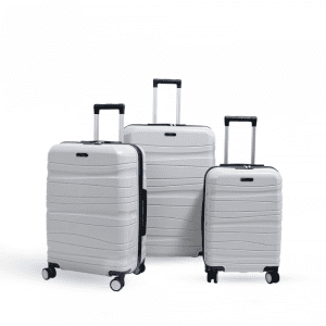 Set de trois valises Titou couleur Blanc