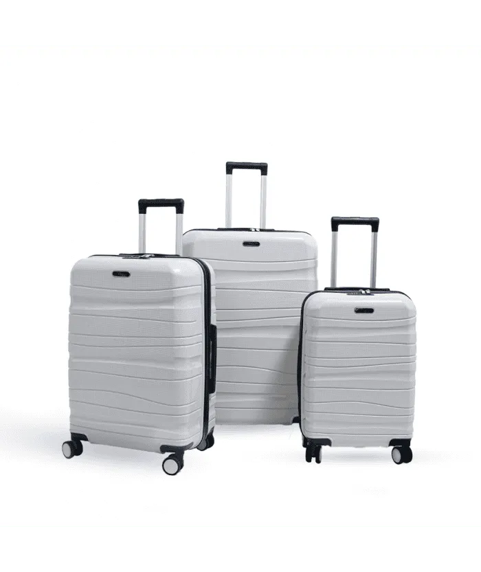 Set de trois valises Titou couleur Blanc