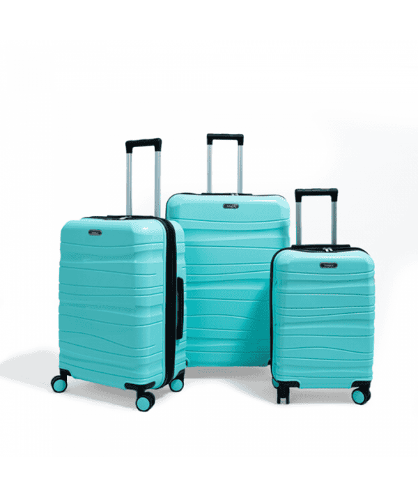 Set de trois valises Titou couleur Vert d'eau
