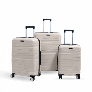 Set de trois valises Titou couleur Beige