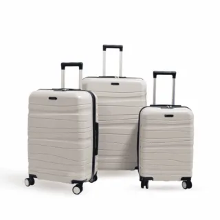 Set de trois valises Titou couleur Beige