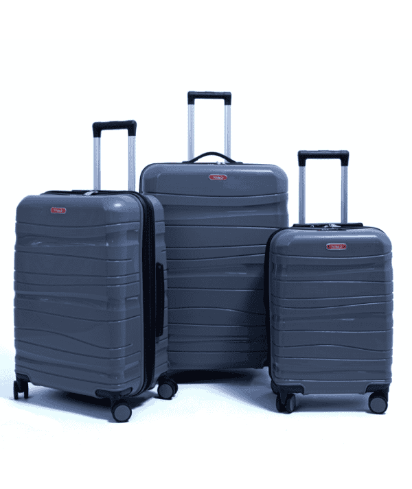 Set de trois valises Titou couleur Gris