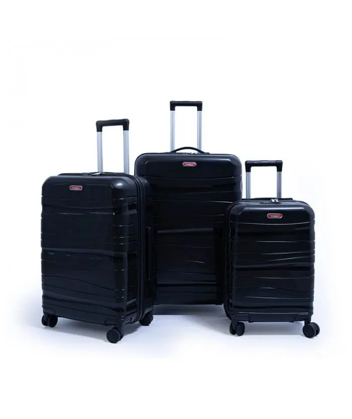 Set de trois valises Titou couleur Noir