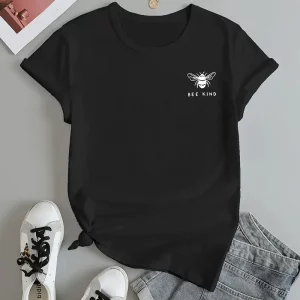 T-shirt Imprimé Bee Kind